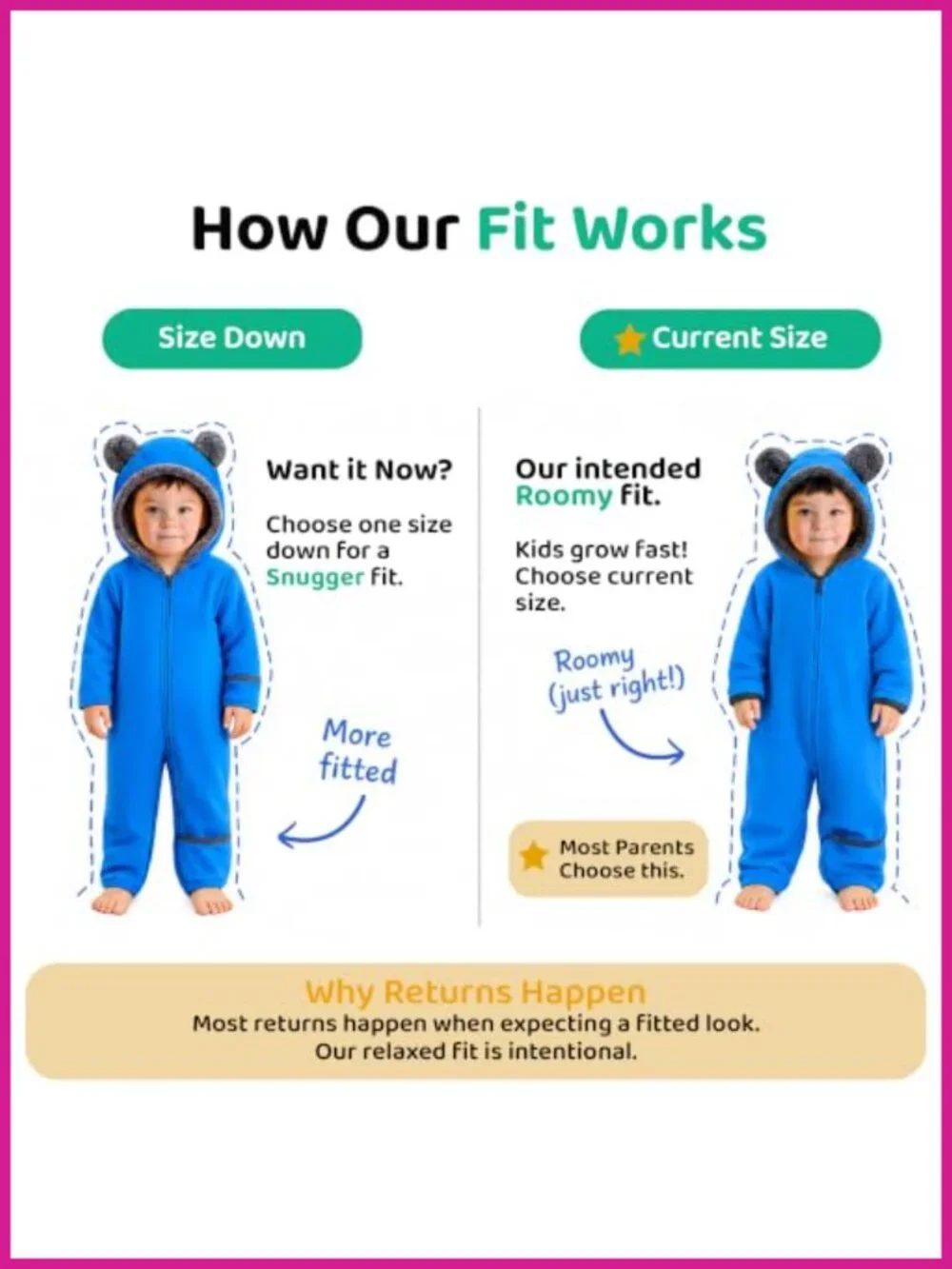 Fleece Baby Bunting Bodysuit Hooded Long Sleeve Zipper Convertible Cuffs